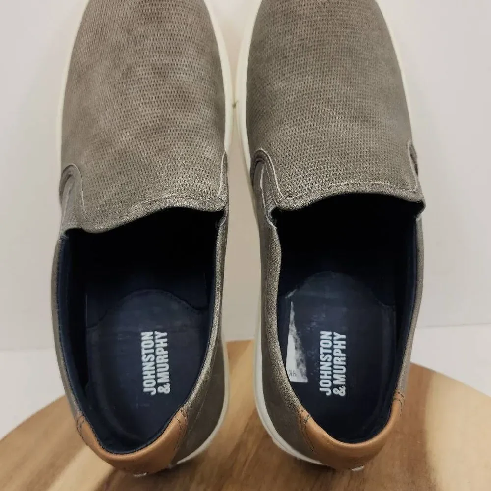 Johnston & Murphy Men's McGuffey Perfed Slip-On Loafers Size 8.5